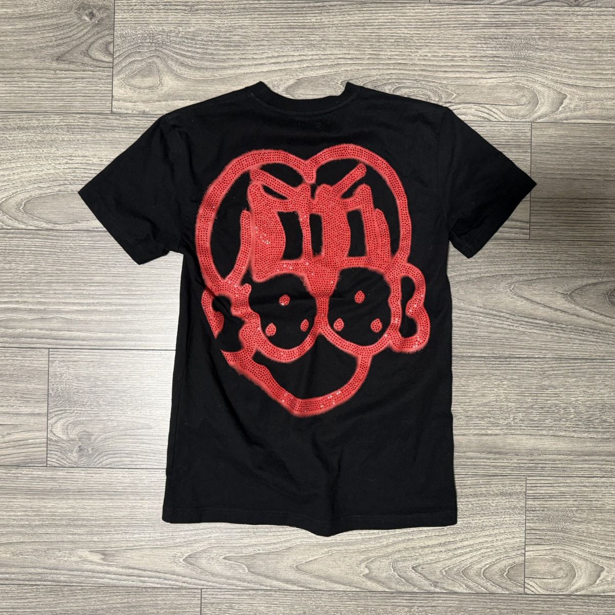 Shiny finesse pup tee