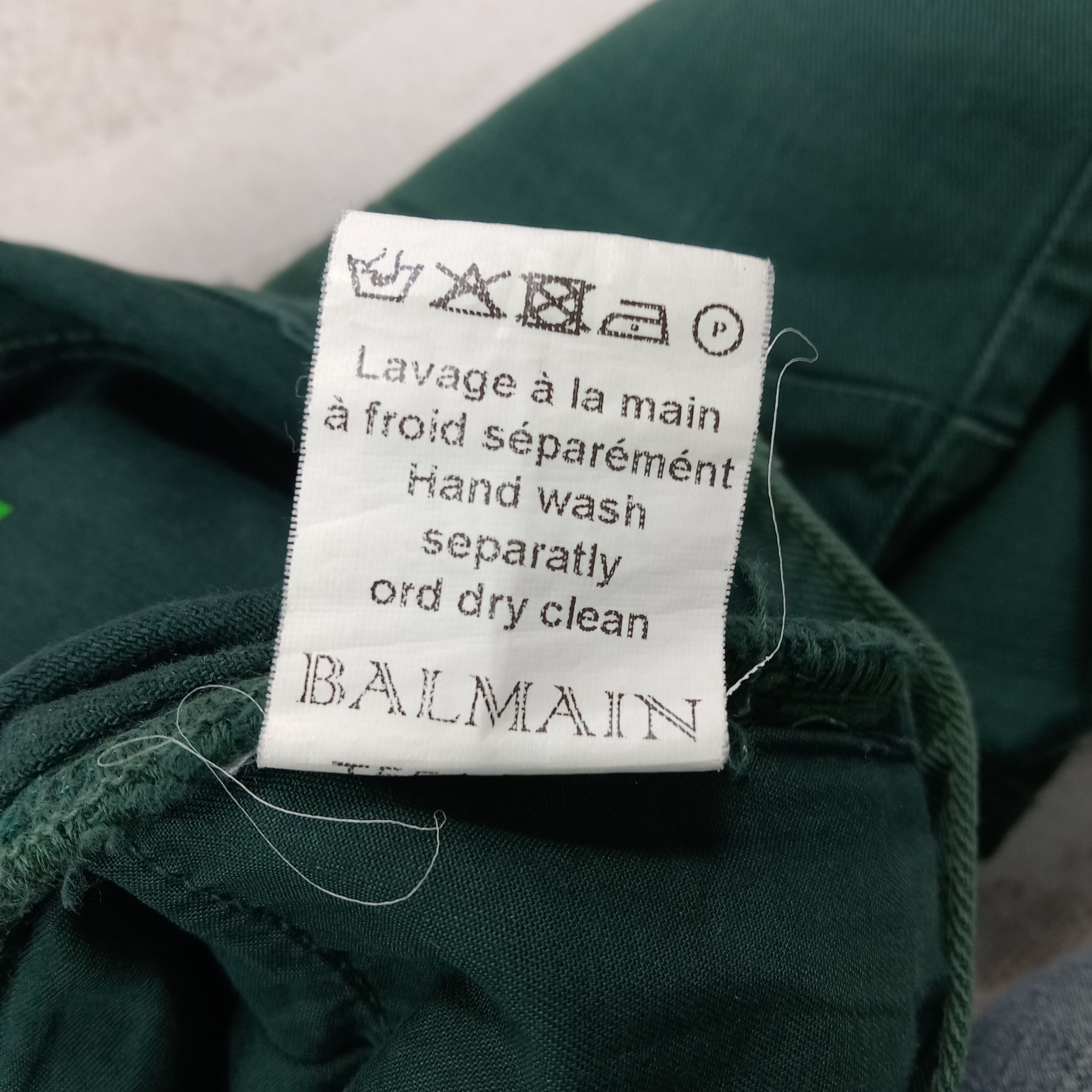 Balmain Balmain Paris Designer Pants C265N3 Size US 30 / EU 46 - 16 Thumbnail