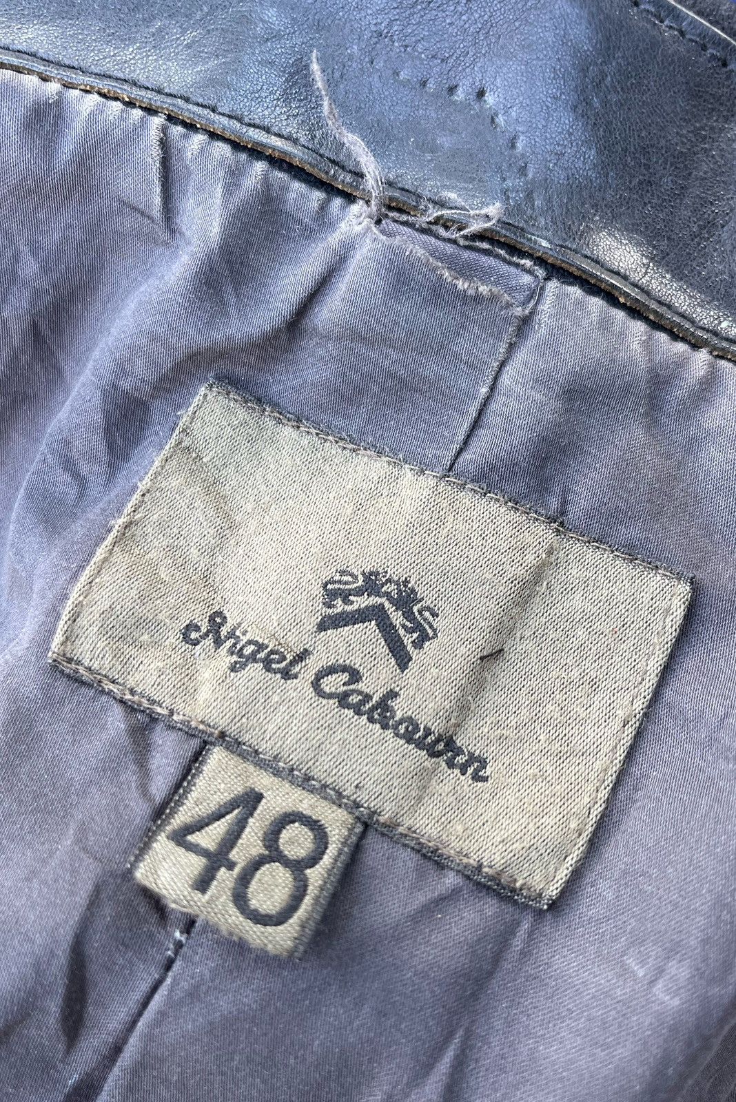 Nigel Cabourn 🔥VINTAGE NIGEL CABOURN LEATHER DETAILING MILITARY PEA COAT Size US M / EU 48-50 / 2 - 21 Thumbnail