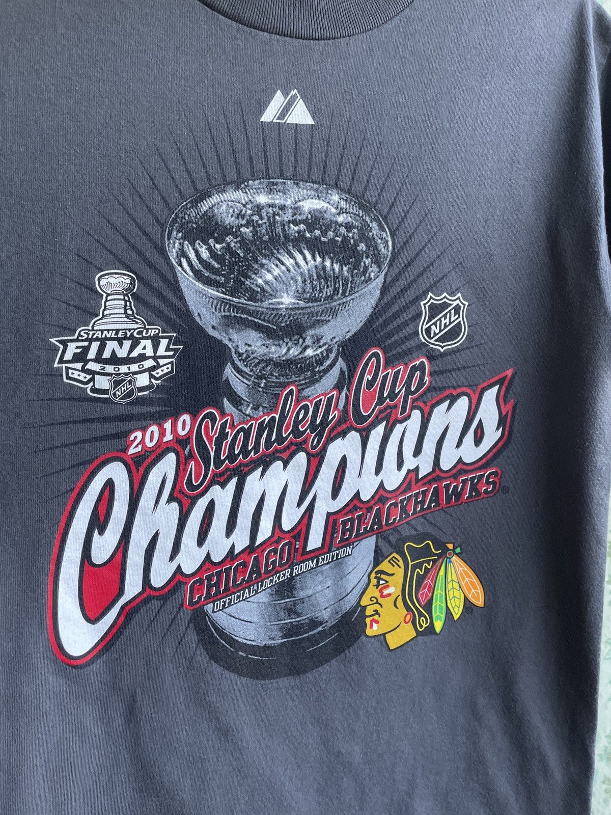 NHL Chicago BlackHawks Stanley Cup 2010 Champions NHL T Shirt Size US S / EU 44-46 / 1 - 4 Thumbnail