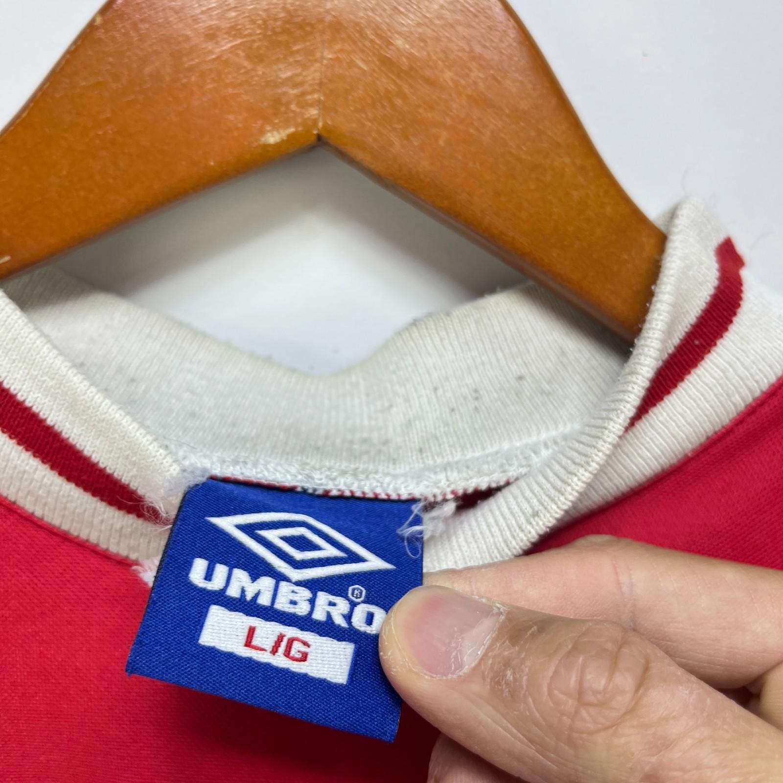 Umbro Vintage 90s Umbro Serbia Yugoslavia Team Soccer Jersey Large Size ONE SIZE - 5 Thumbnail