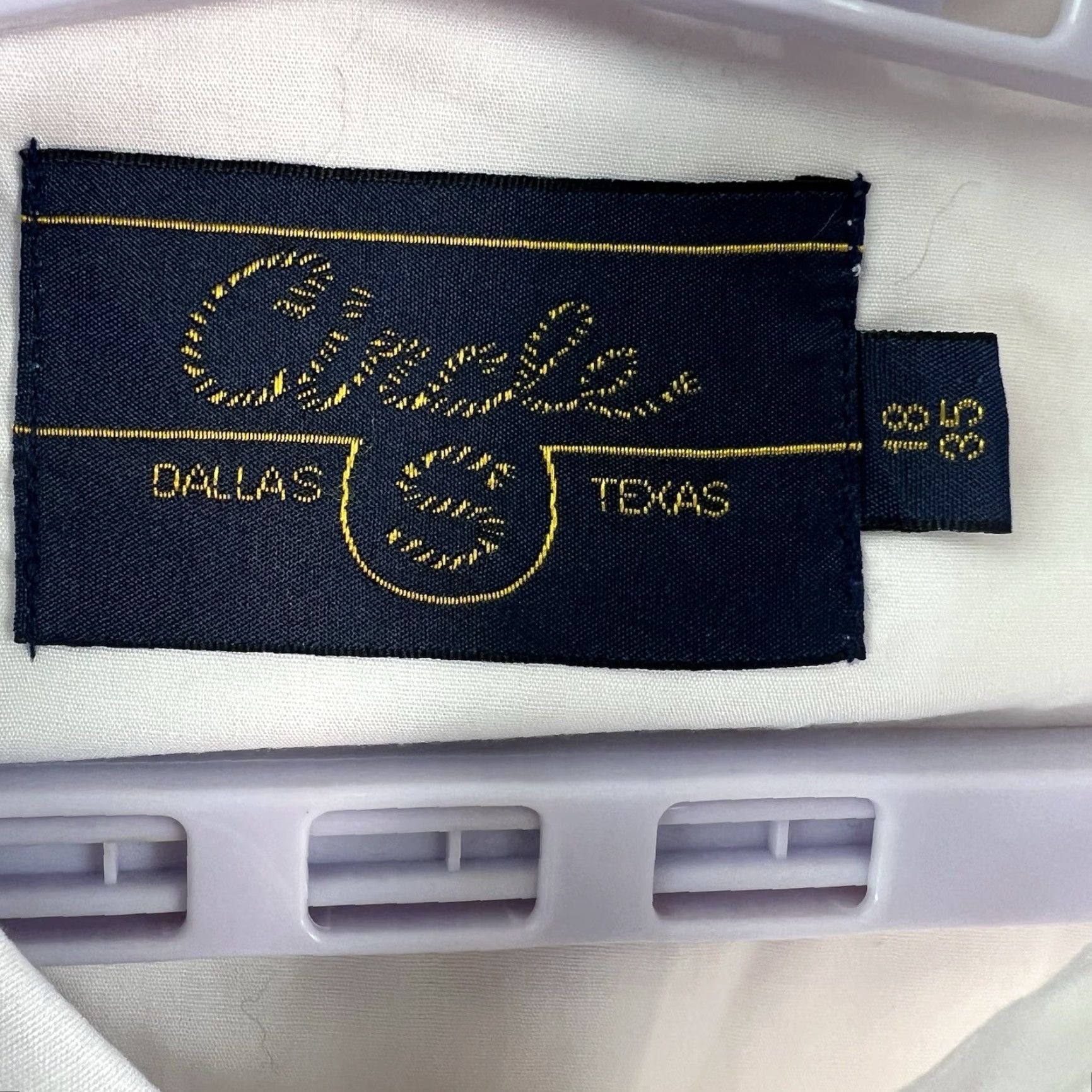 Vintage Pearl Circle S Western Shirt Mens Size 18/35 White - Button-Up, Long Sleeve, Snap, Casual Workwear, Cotton-Blend, 58 Chest Size US XXL / EU 58 / 5 - 5 Thumbnail