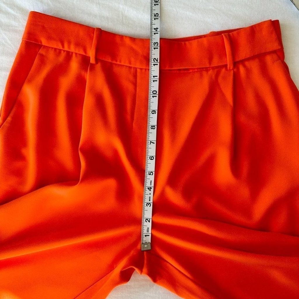 Other Ever New Wide Leg Isla Trousers Orange Gerbera 10 Petite New Size 32" / US 10 / IT 46 - 10 Thumbnail