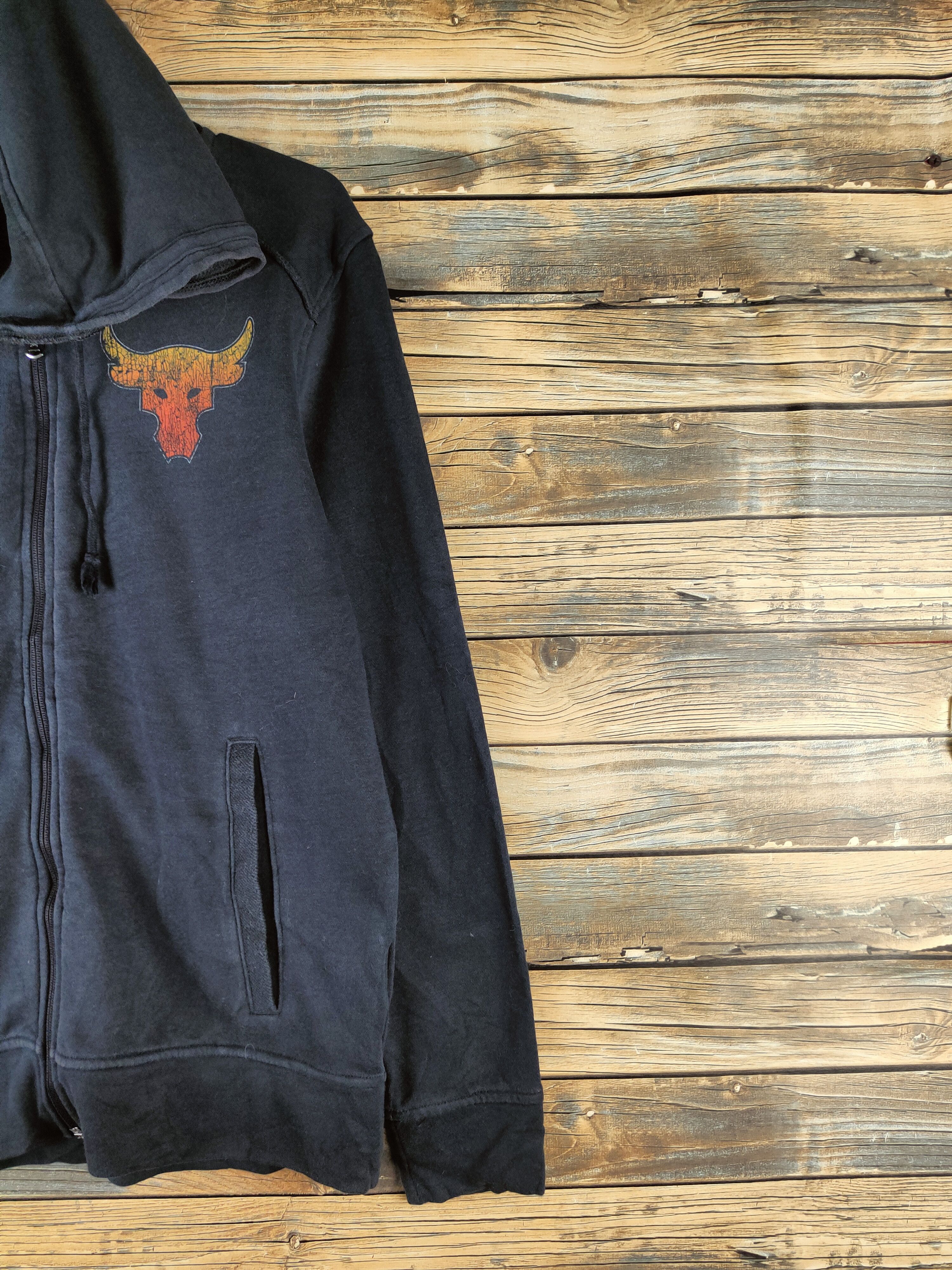 Japanese Brand Vintage Japanese Brand Navy Hoodie Sweatshirts Size US M / EU 48-50 / 2 - 5 Thumbnail