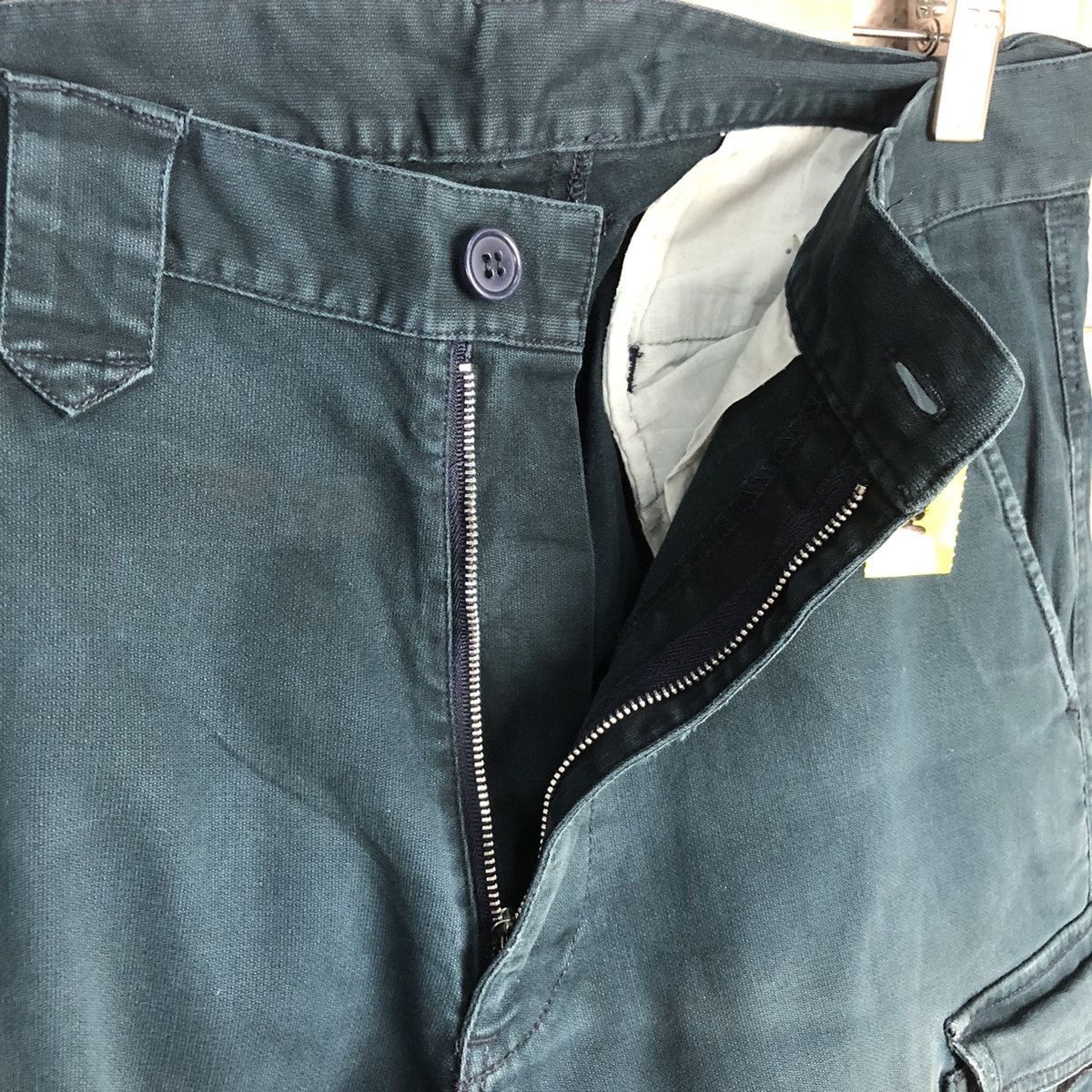 Japanese Brand Japan vintage faded blue Cargo utility Pants #A634 Size US 31 - 15 Thumbnail
