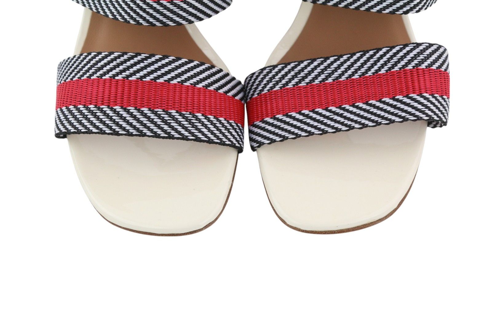 Emporio Armani X3P682 EU37 Colourful Slip On Shiny Sandals 84802 Size US 6 / IT 36 - 3 Thumbnail
