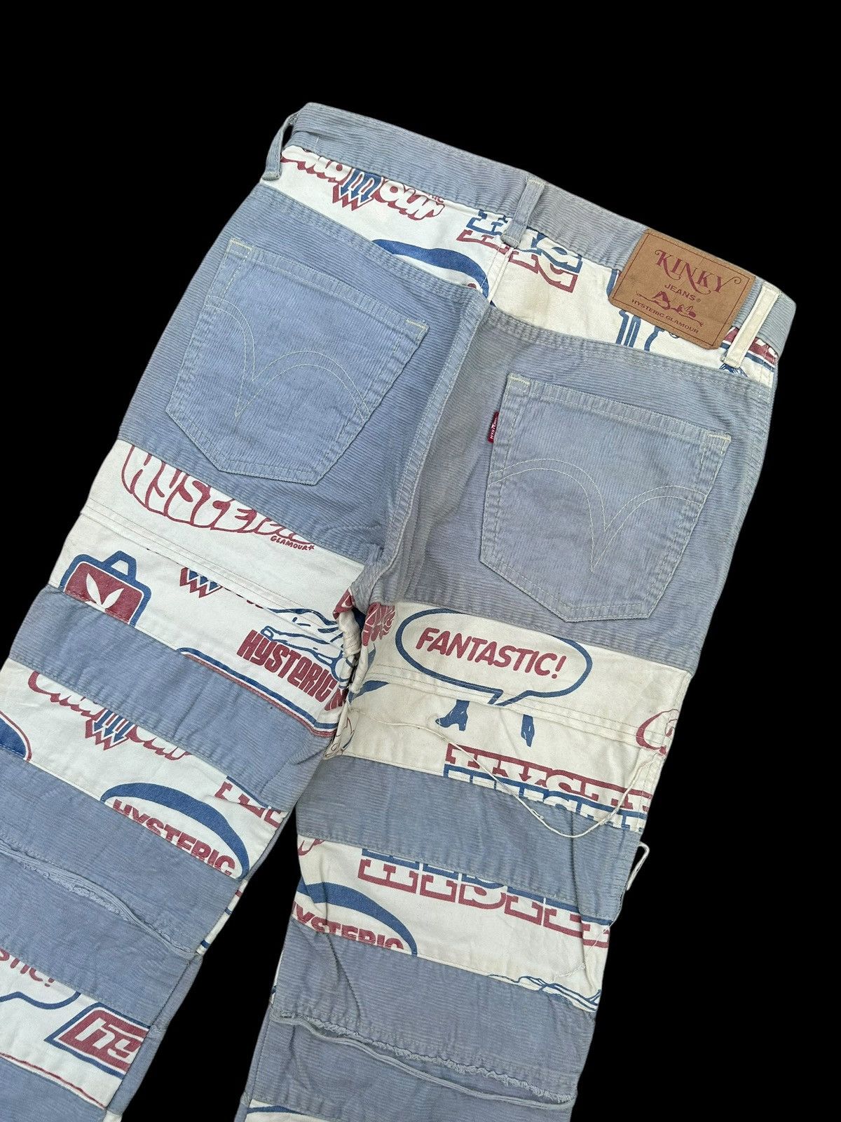 Hysteric Glamour HYSTERIC GLAMOUR FLARE HAGI VINTAGE DENIM JEANS Size US 28 / EU 44 - 10 Thumbnail