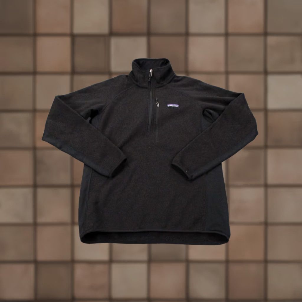 Patagonia Patagonia Jacket Mens M Black Better Sweater Hiking Performance Windbreaker Pockets 1/4 Zip Thermal Lightweight Outdoor 80s? Size US M / EU 48-50 / 2 - 1 Thumbnail