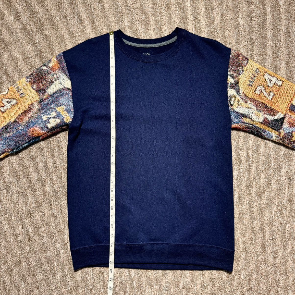 Fruit Of The Loom × Nike Kobe Bryant Custom Knit Sleeve Sweatshirt AMAZING DETAILS Size US S / EU 44-46 / 1 - 11 Thumbnail