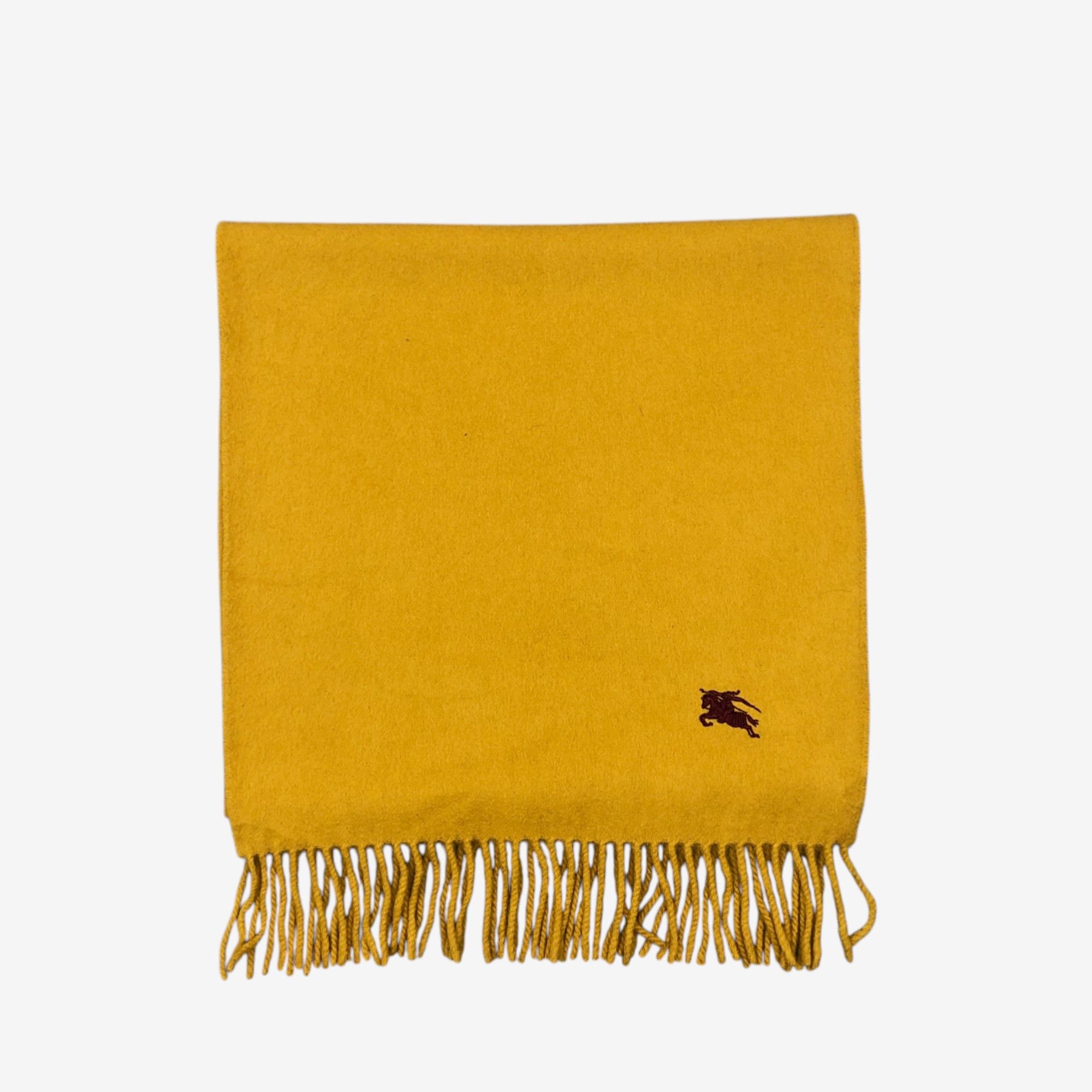 Burberry Vintage Burberry Scarf Muffler Wool Cashmere Scarves Size ONE SIZE - 2 Thumbnail