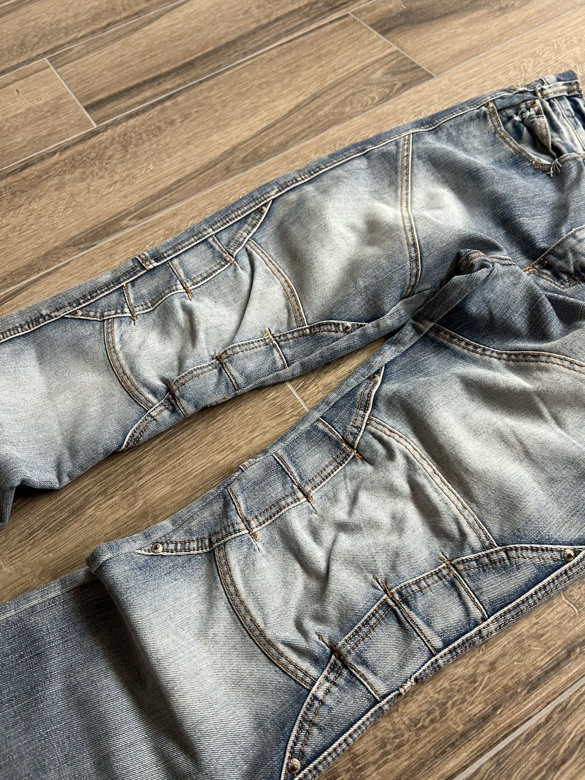 Vintage Vintage Avant-Garden jeans 2000s y2k rock Size US 32 / EU 48 - 5 Thumbnail