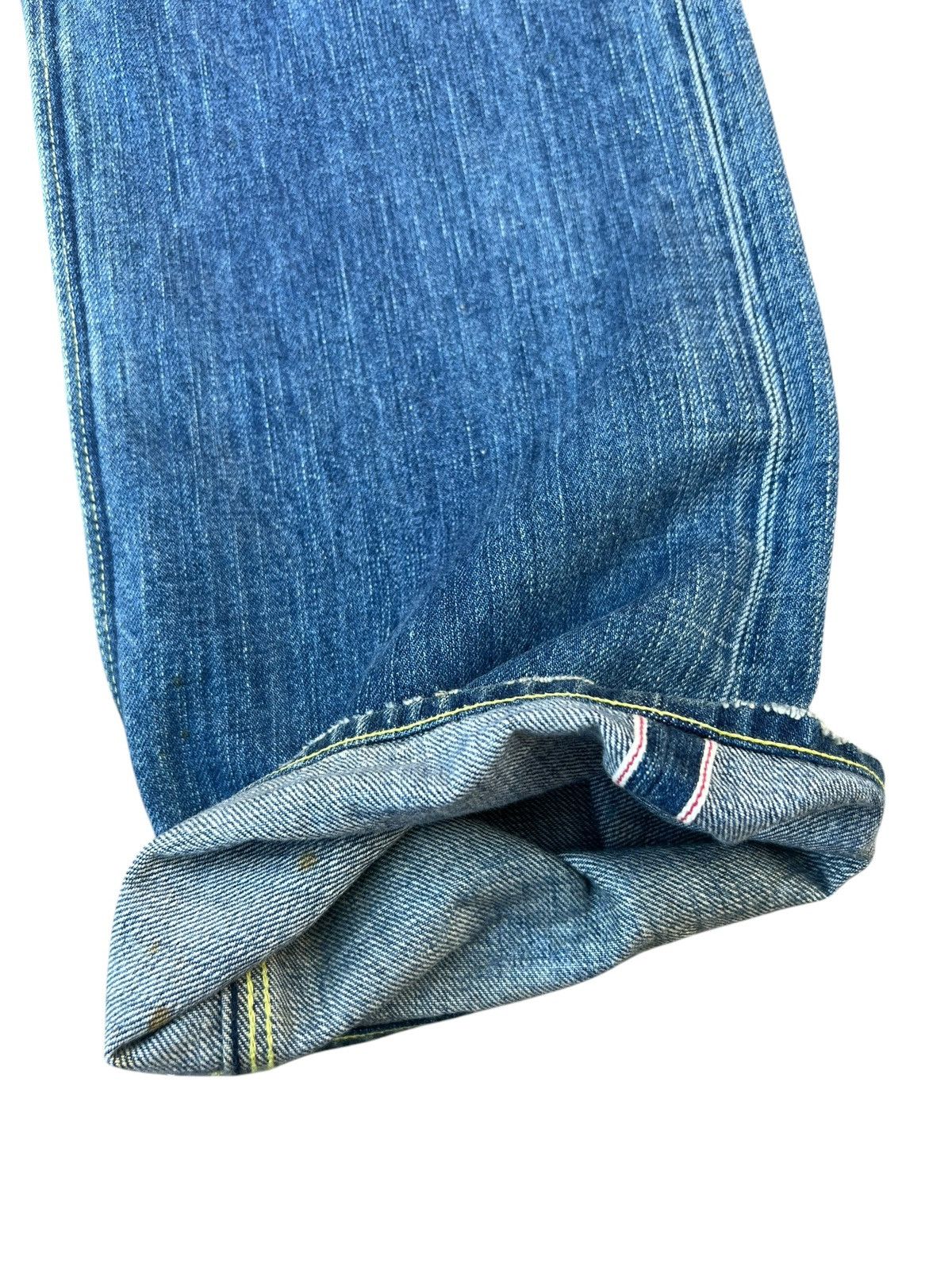 The Viridi-anne The Viridi-Anne Distressed Faded Stains Denim Selvedge Jeans Size US 30 / EU 46 - 11 Thumbnail