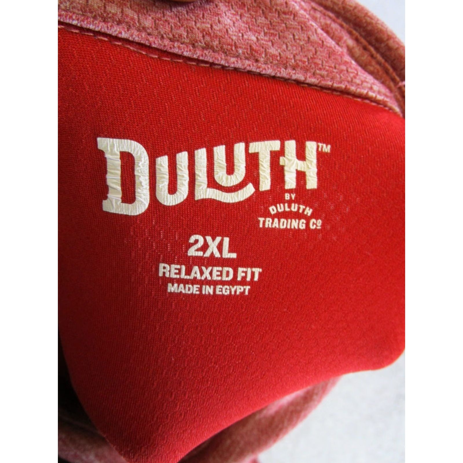 Vintage Duluth Shirt Mens Xxl Red Golf Polo Size US XXL / EU 58 / 5 - 3 Thumbnail
