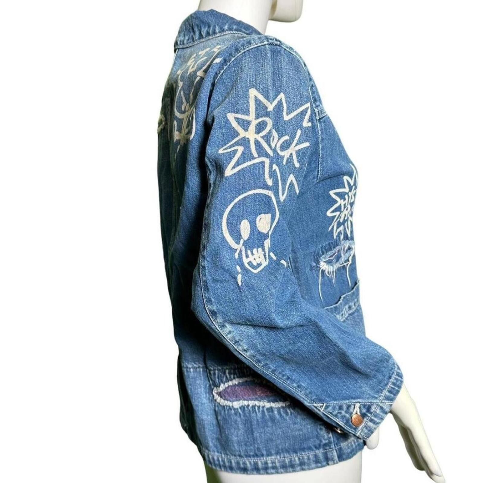 Hysteric Glamour Hysteric Glamour Blue denim JAcket Size S / US 4 / IT 40 - 3 Thumbnail