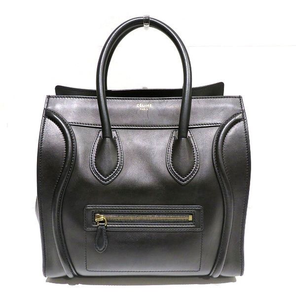 Celine Celine Celine Luggage Medium Leather Tote Bag Leather Tote Bag in Good Condition Size ONE SIZE - 1 Thumbnail