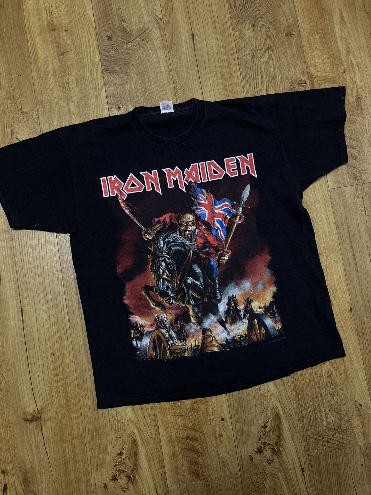 Band Tees × Vintage Opium Iron Maiden England Tour 2013 T-Shirt Size US L / EU 52-54 / 3 - 1 Thumbnail