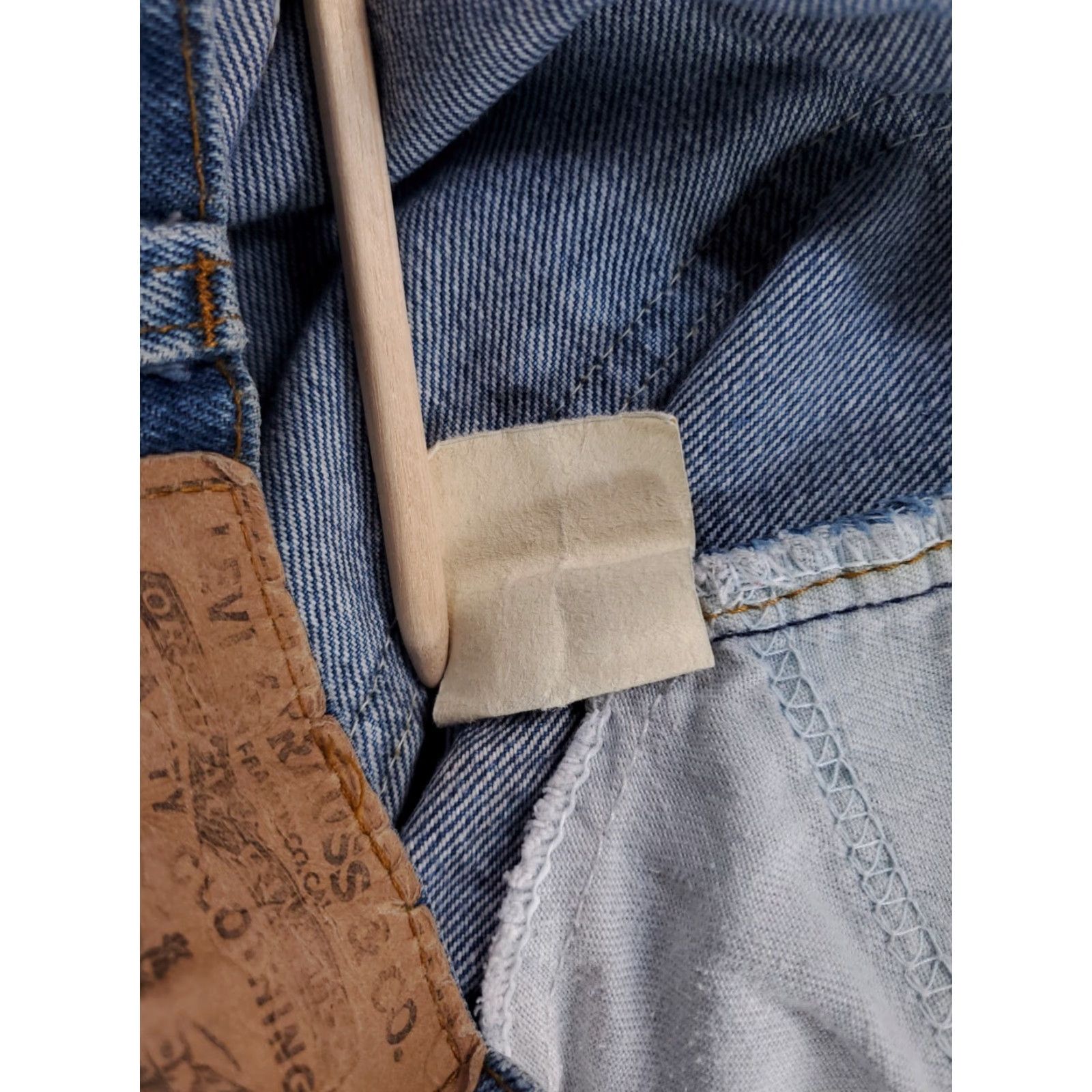 Levi's VINTAGE Levi's 517 Jeans Bootcut 80s Orange Tab Whiskering Blue Mens 36 32 Actual Size US 36 / EU 52 - 6 Thumbnail
