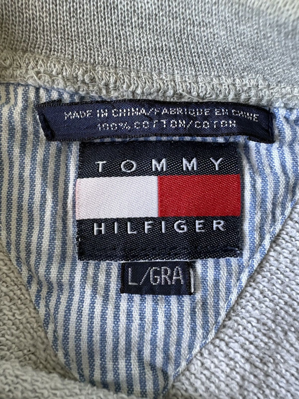 Tommy Hilfiger TOMMY HILFIGER Big Logo Oversized Sweatshirt Jumper Crewneck Size US L / EU 52-54 / 3 - 8 Thumbnail