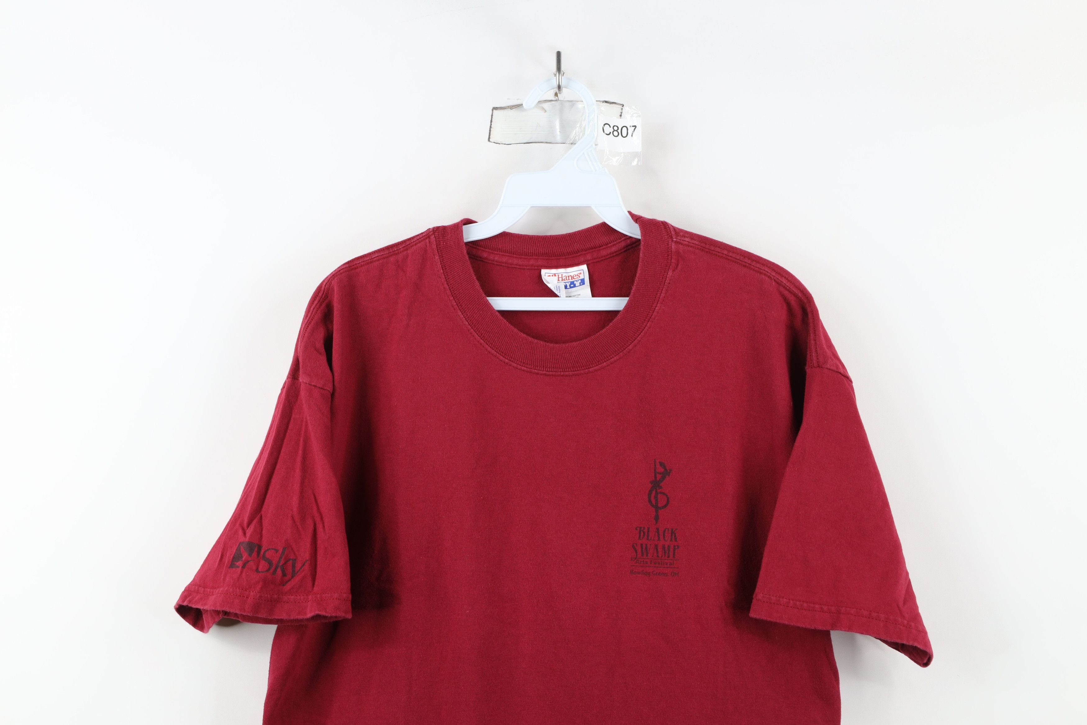 Vintage Vintage Y2K 2003 Swamp Arts Festival Lizard Gecko T-Shirt Size US L / EU 52-54 / 3 - 2 Thumbnail