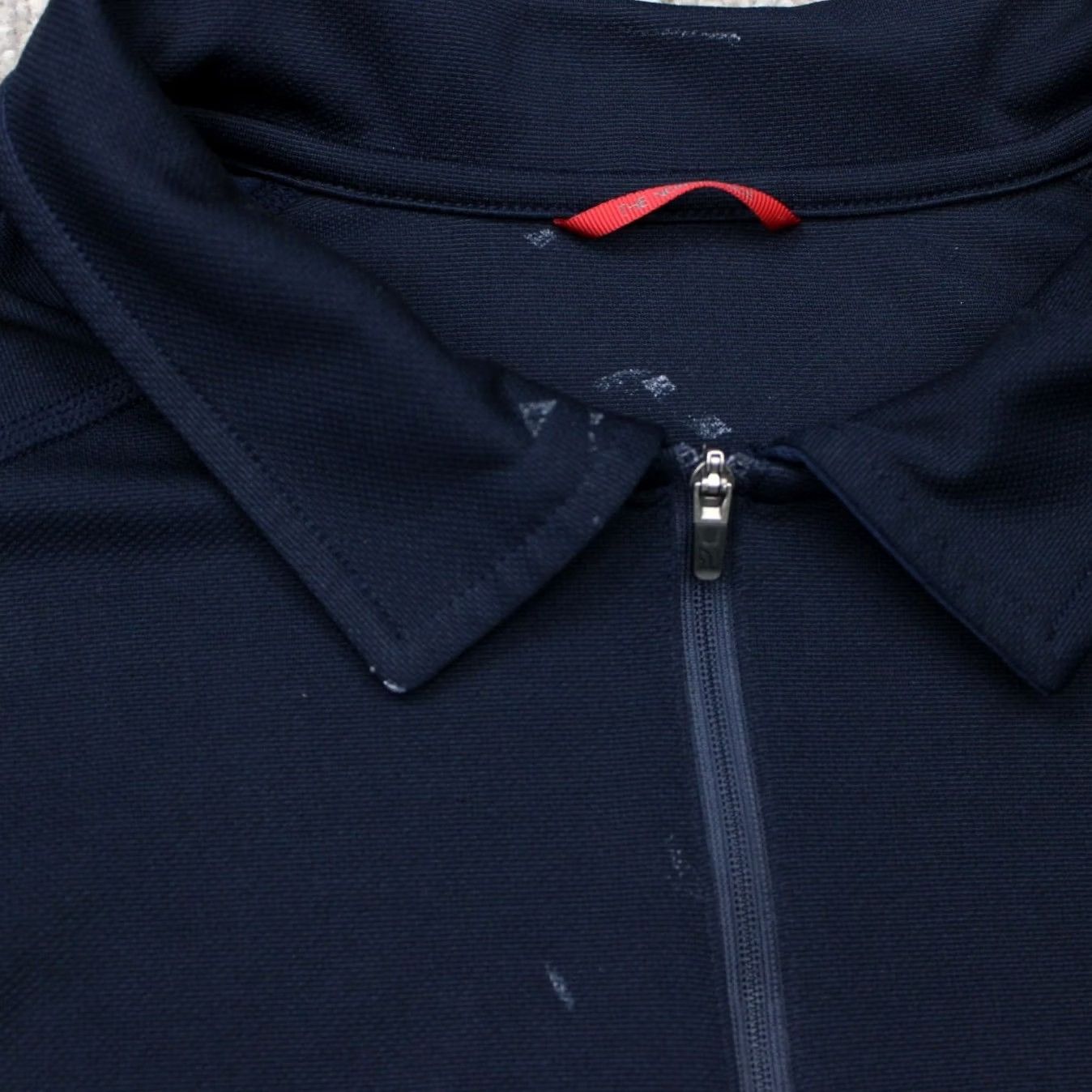 The North Face The North Face Polo Shirt Mens Large Blue 1/2 Zip FlashDry Poly S/S Pullover Shirt Size US L / EU 52-54 / 3 - 7 Thumbnail
