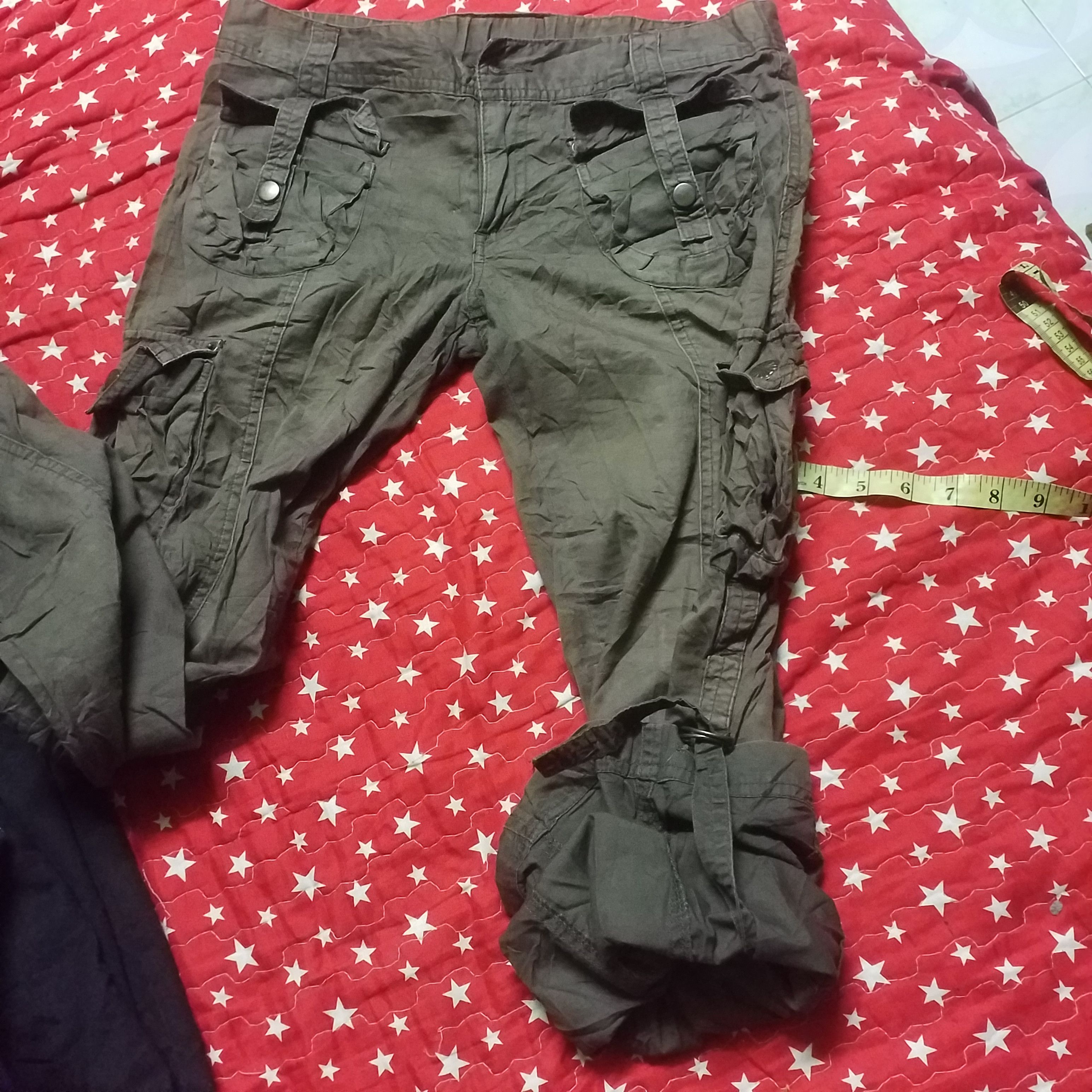 Japanese Brand cargo pant multipocket bondage style can up to 3q leg Size 30" / US 8 / IT 44 - 9 Thumbnail