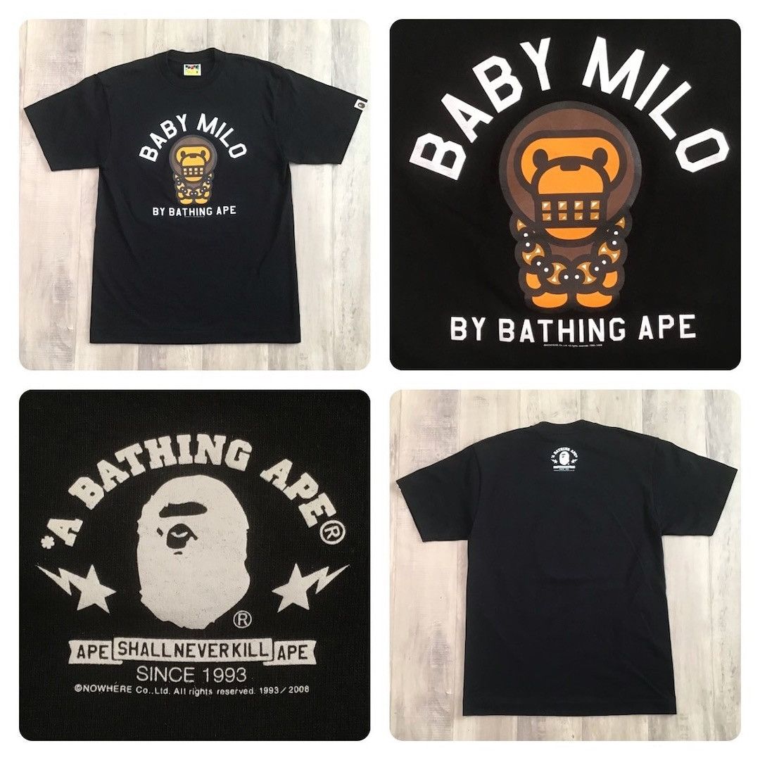 Bape BAPE Milo T-shirt a bathing ape NIGO Size US M / EU 48-50 / 2 - 1 Thumbnail