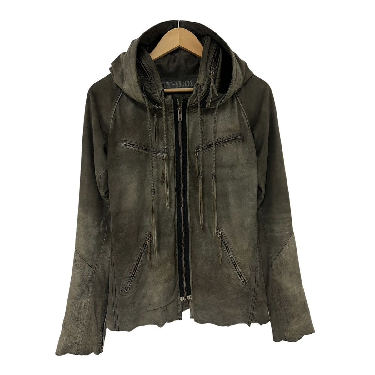 14th addiction sheep skin パーカー メンズ3 14th Addiction 14th addiction sheep skin desert rider jacket | Grailed