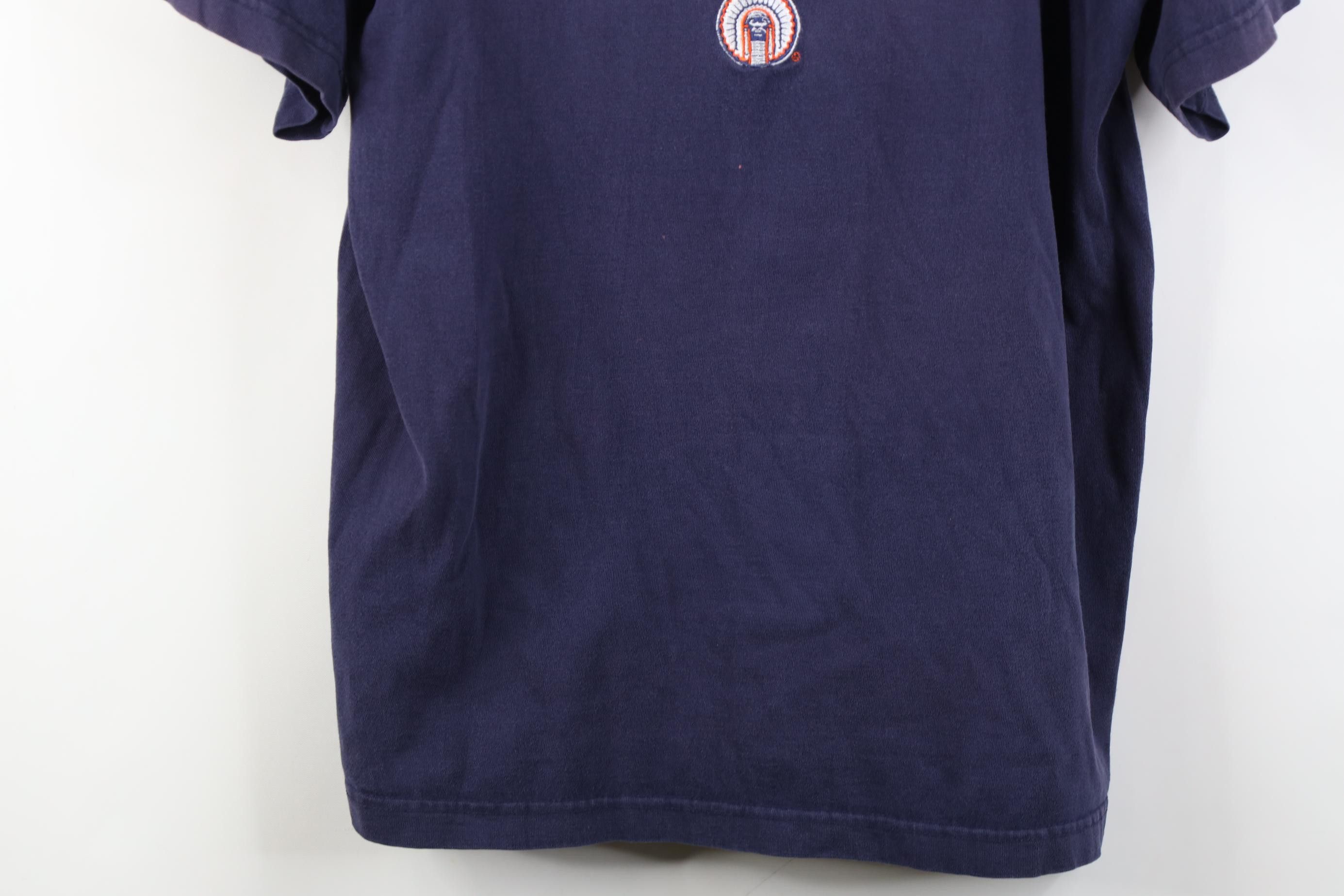 Vintage Vintage 90s University of Illinois Fighting Illini T-Shirt Size US M / EU 48-50 / 2 - 3 Thumbnail