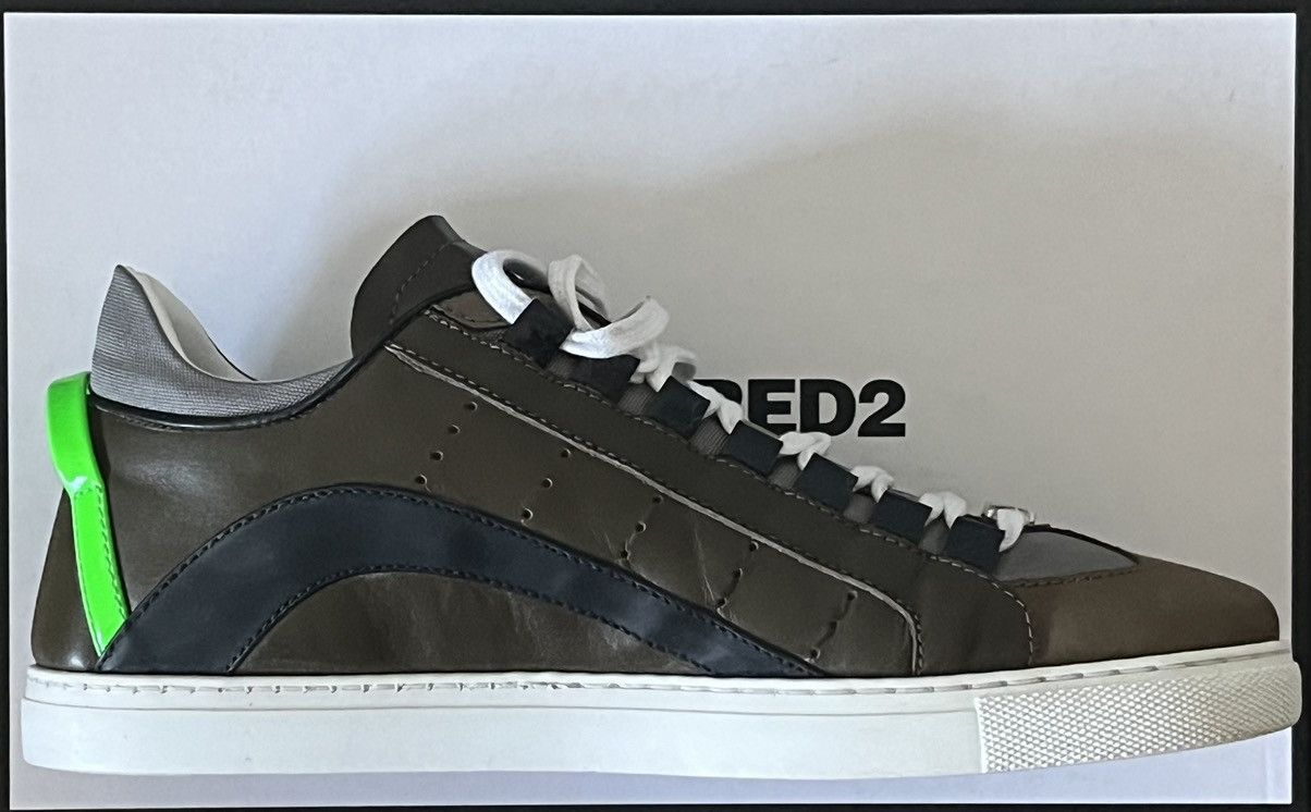 Dsquared2 Dsquared2 551 Lace-Up Low Top Sneakers Size US 9.5 / EU 42-43 - 9 Thumbnail