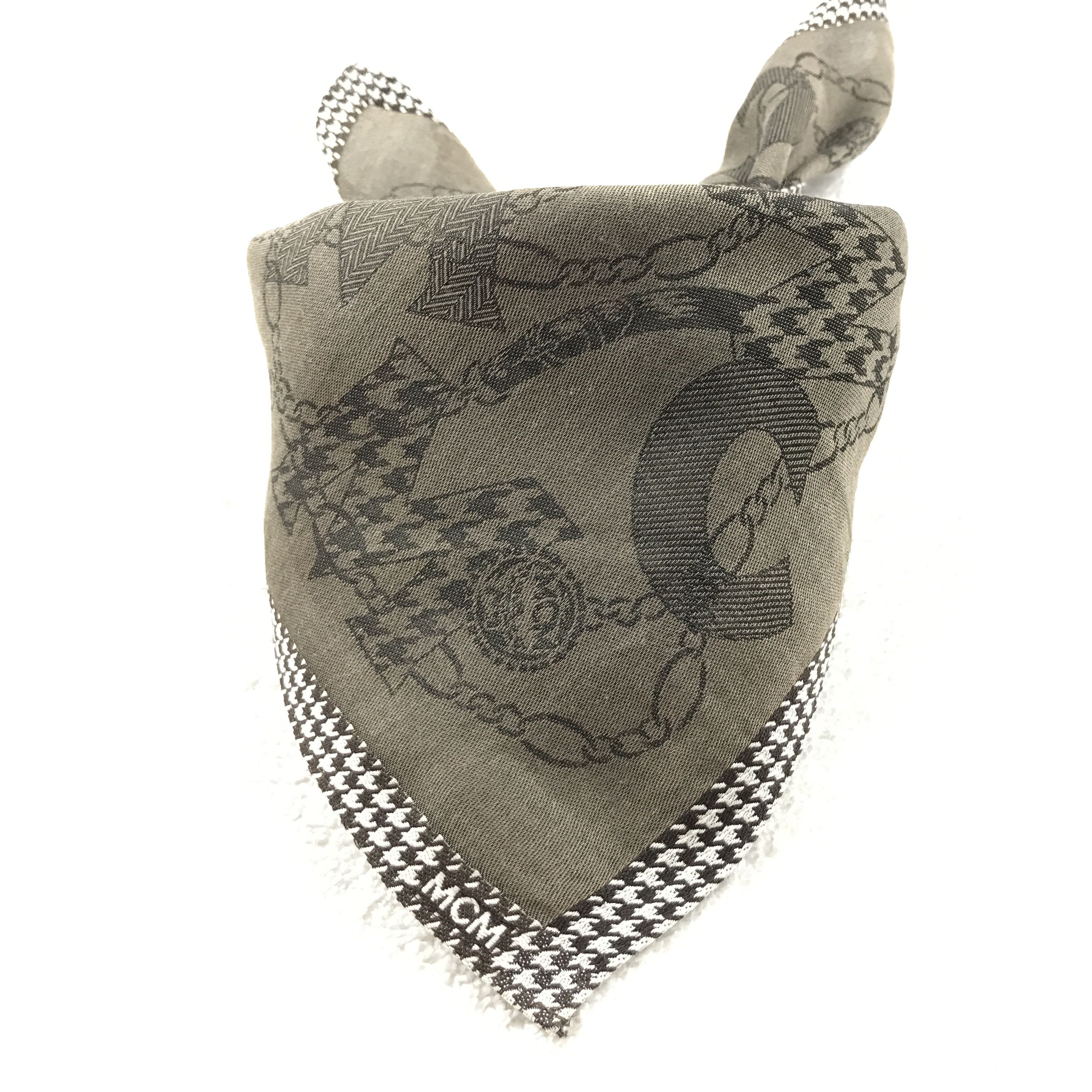 Designer × MCM × Vintage Vintage MCM Embroidery Bandana Neckerchief Handkerchief Size ONE SIZE - 4 Thumbnail