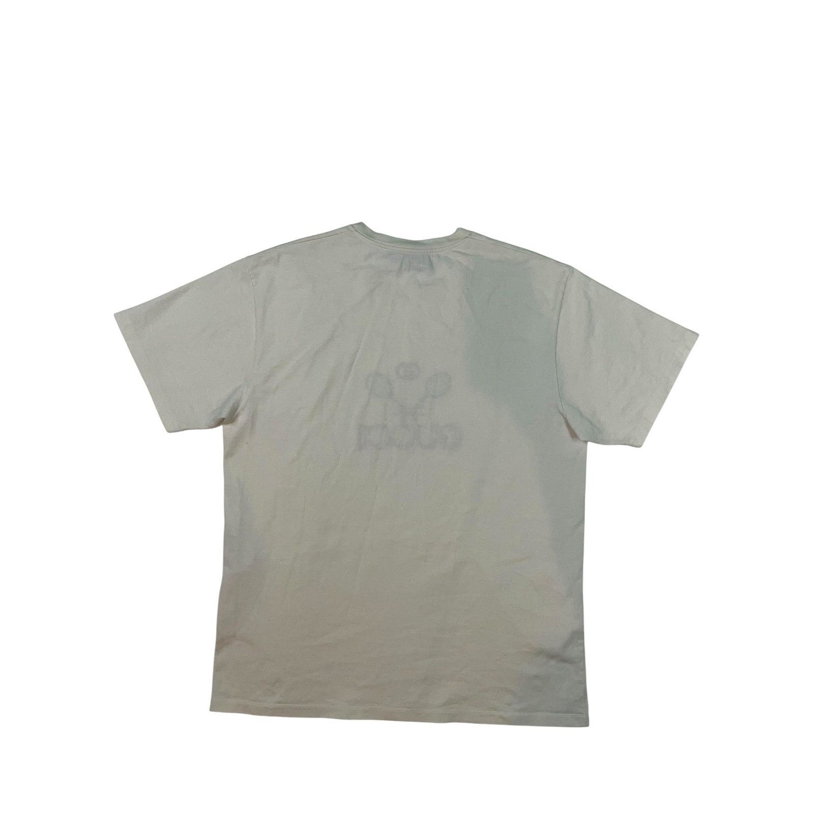 Gucci Gucci Tennis Logo Cream Tee Size US XL / EU 56 / 4 - 2 Thumbnail