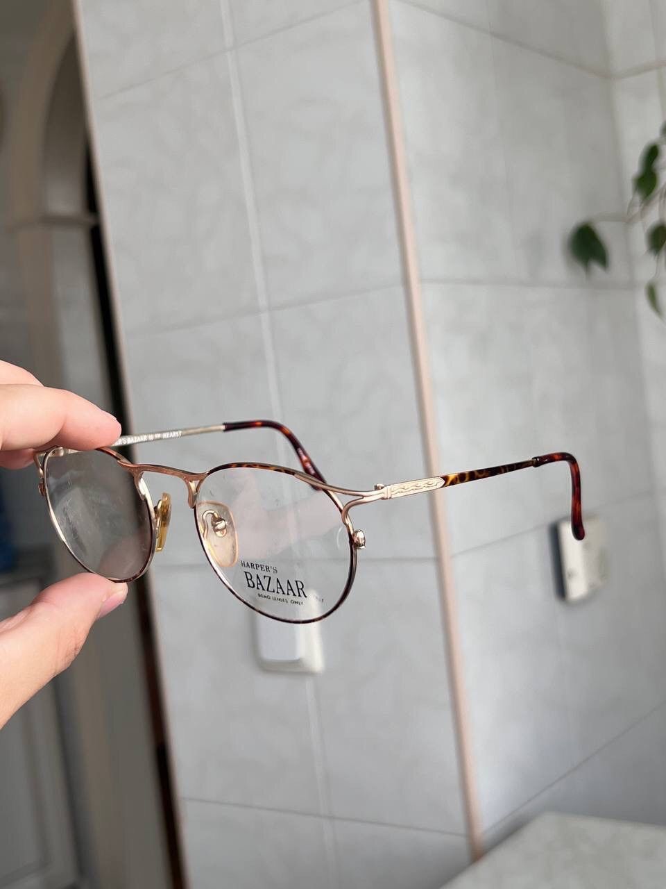 Japanese Brand Harper's Bazar eyeglasses Retro Frame Japan Made '90s Y2K Size ONE SIZE - 12 Thumbnail