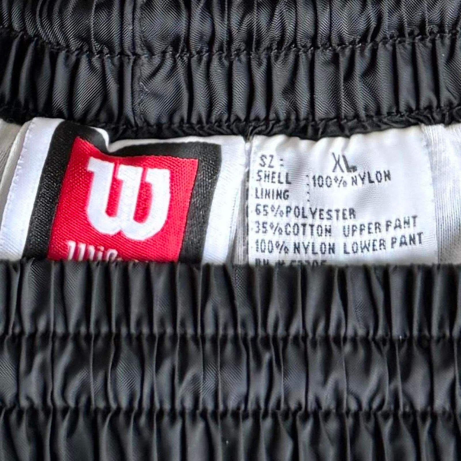 Japanese Brand × Vintage × Wilson Vintage Y2K Baggy Wilson Skater Cyber Grunge Tech Sweatpants Size US 34 / EU 50 - 3 Thumbnail