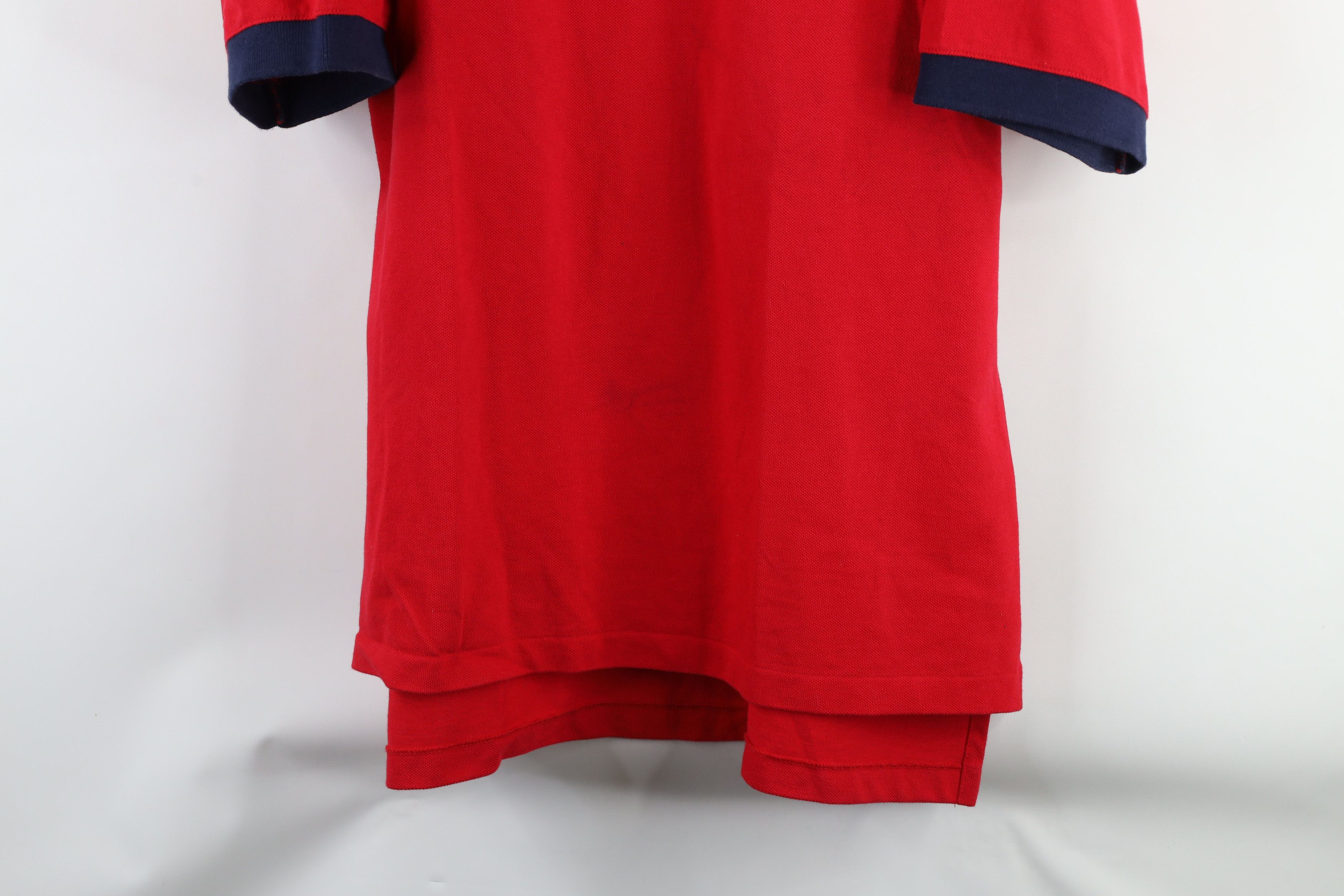 Vintage Vintage 90s Out Almondina Brand Biscuits Polo Shirt USA Size US L / EU 52-54 / 3 - 3 Thumbnail