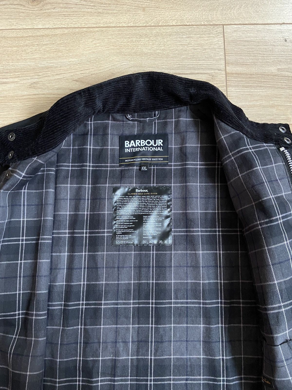 Barbour Barbour International Lexton Wax Jacket Size US XXL / EU 58 / 5 - 3 Thumbnail
