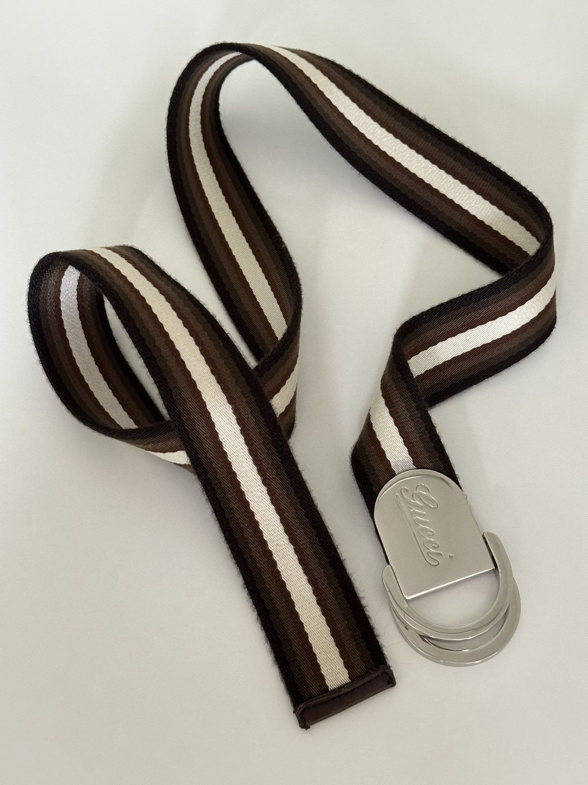 Gucci Gucci cloth belt 90 cm Size ONE SIZE - 8 Thumbnail