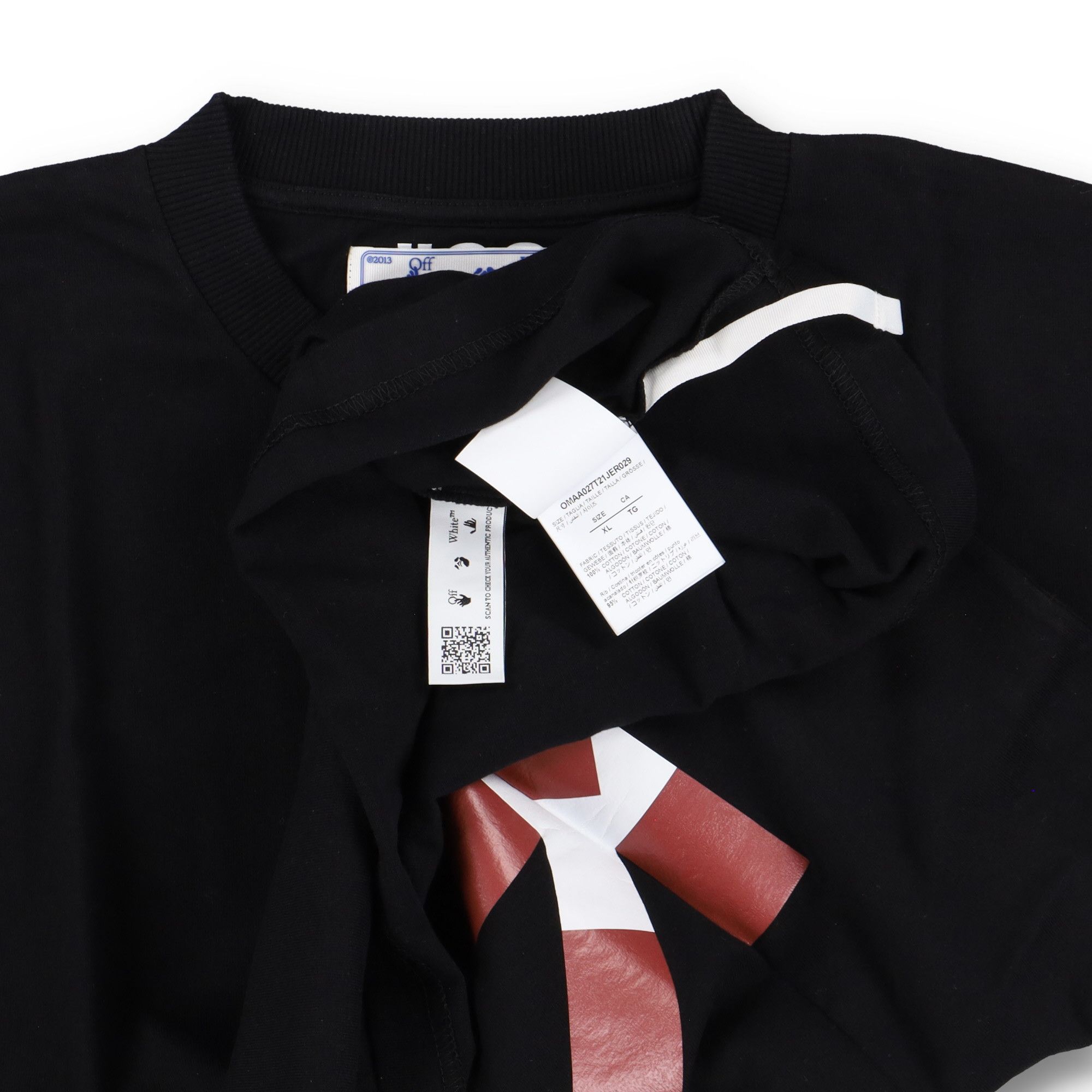 Off-White Black Dubai Exclusive Arrows T-Shirt Size US XL / EU 56 / 4 - 4 Thumbnail