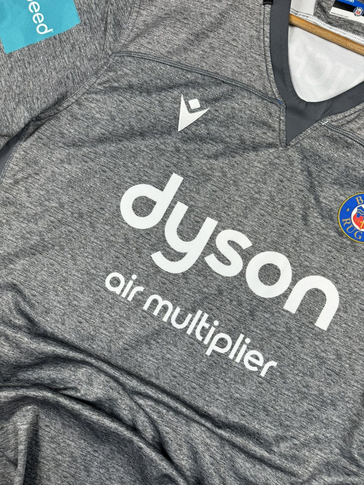 Macron Bath Rugby Union Away Shirt 2022/23 Macron 5XL size Jersey Size US XXL / EU 58 / 5 - 4 Thumbnail