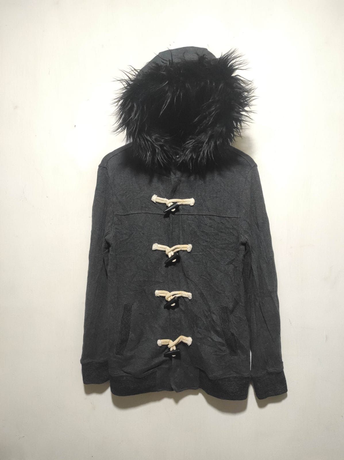 Japanese Brand Louis Chavlon Zip Fur Hoodie LGB IfSixWasNine style Size US M / EU 48-50 / 2 - 2 Thumbnail