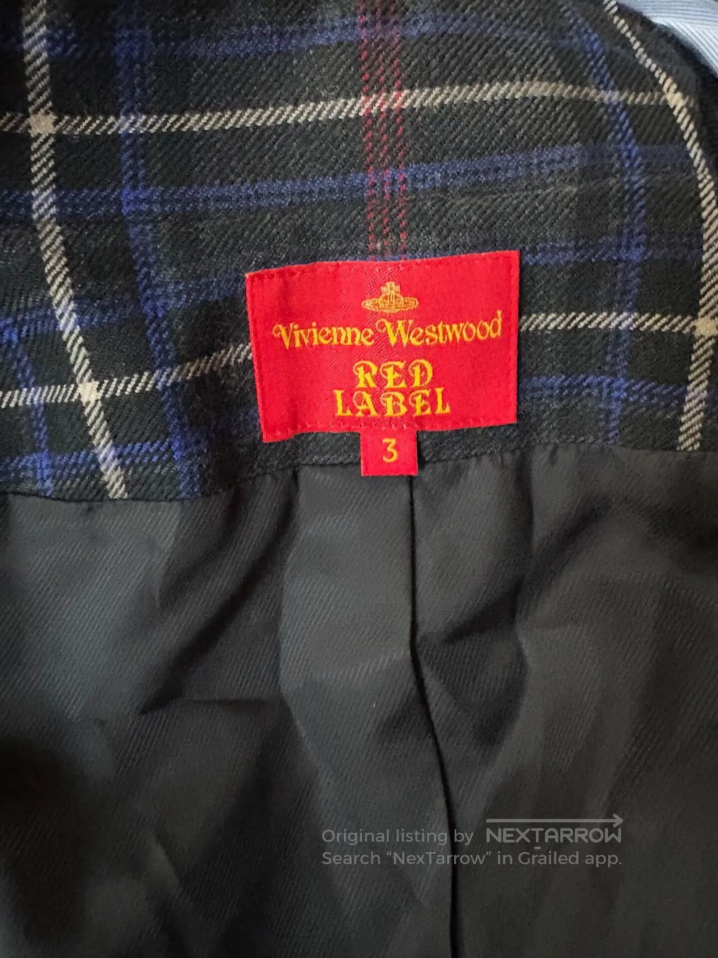 Vivienne Westwood Vivienne Westwood Gray Blue Plaid Set. Size M / US 6-8 / IT 42-44 - 8 Thumbnail
