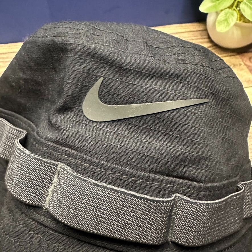 Nike Nike Dri-FIT Apex Bucket Hat NWT Size Small (Black) Unisex Size ONE SIZE - 2 Thumbnail