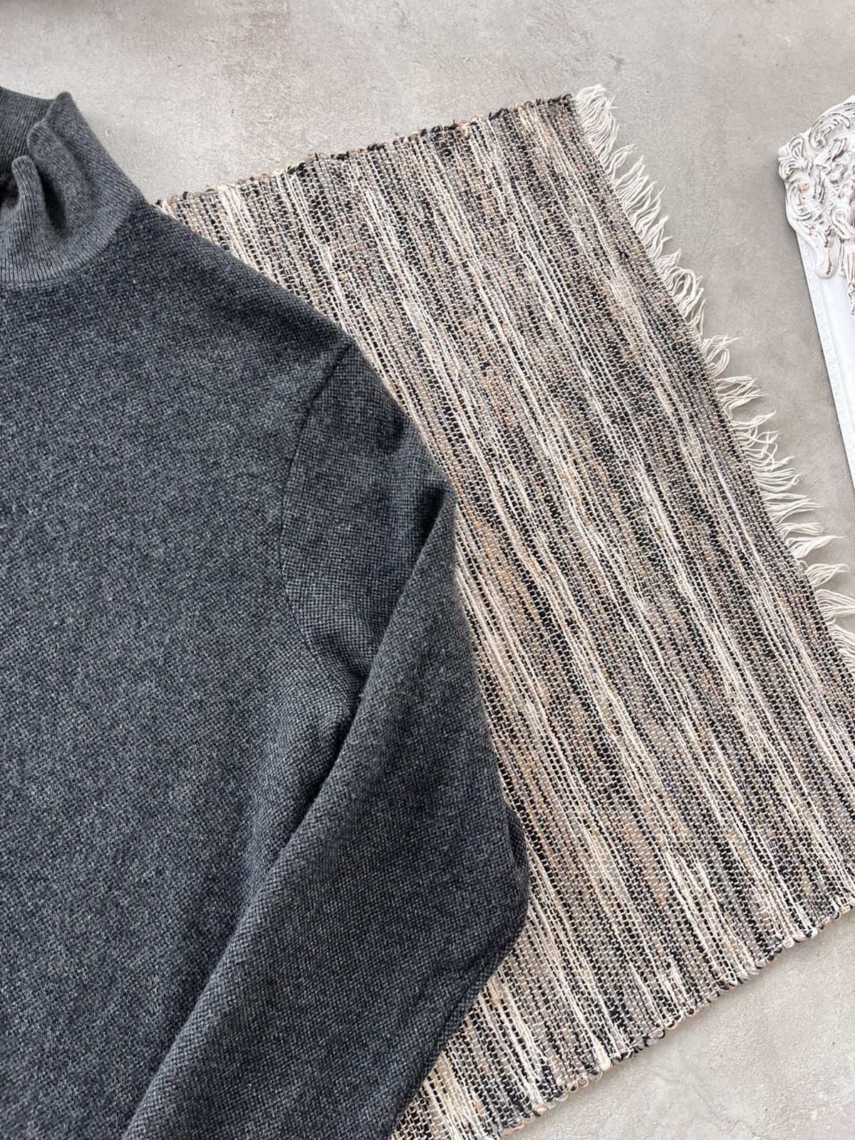 Polo Ralph Lauren Vintage Polo Ralph Lauren Grey Wool Zip Sweater Avantgarde Size US XXL / EU 58 / 5 - 6 Thumbnail