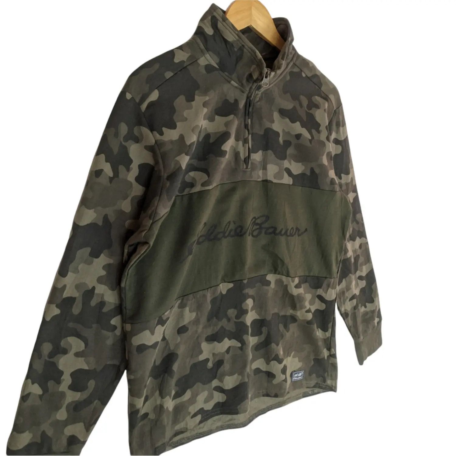 Eddie Bauer EDDIE BAUER Camouflage Jumper Sweatshirt Size US S / EU 44-46 / 1 - 3 Thumbnail