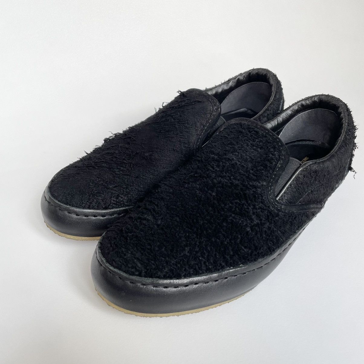 Comme des Garcons Distressed Suede Slip On ‘Skate' Sneakers Size US 8 / EU 41 - 6 Thumbnail