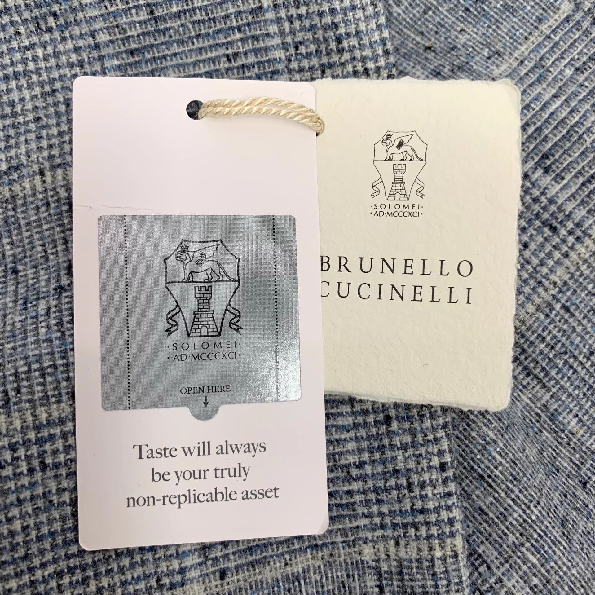 Brunello Cucinelli Brunello Cucinelli Light Long-Sleeve Suit Jacket Size 46R - 5 Thumbnail