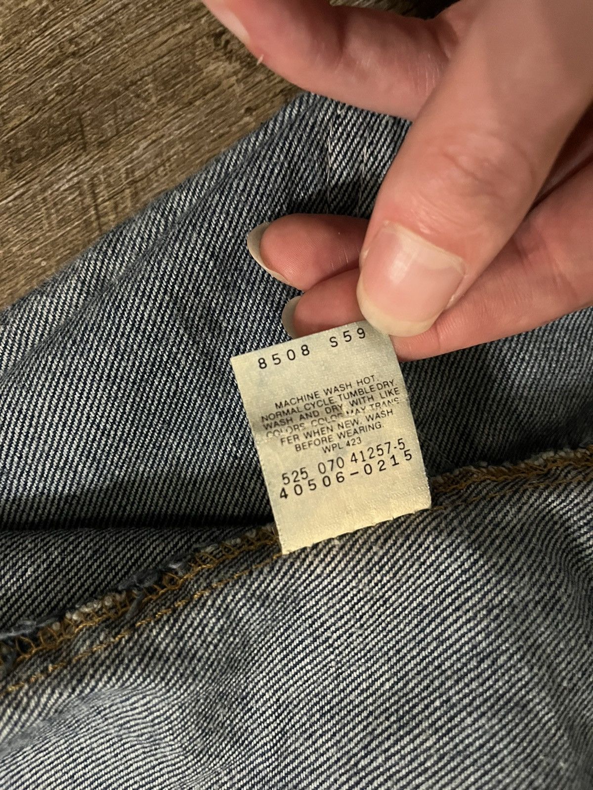Levi's Vintage Clothing × Vintage Levi’s orange tab made in USA jeans Size US 33 - 7 Thumbnail