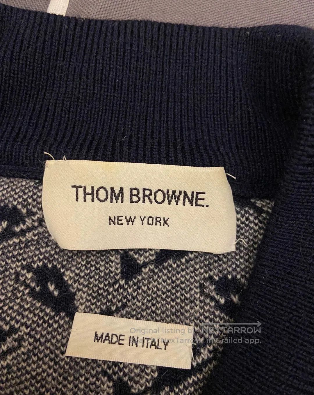 Thom Browne thom browne whale embroidery baseball jacket. Size US M / EU 48-50 / 2 - 5 Thumbnail