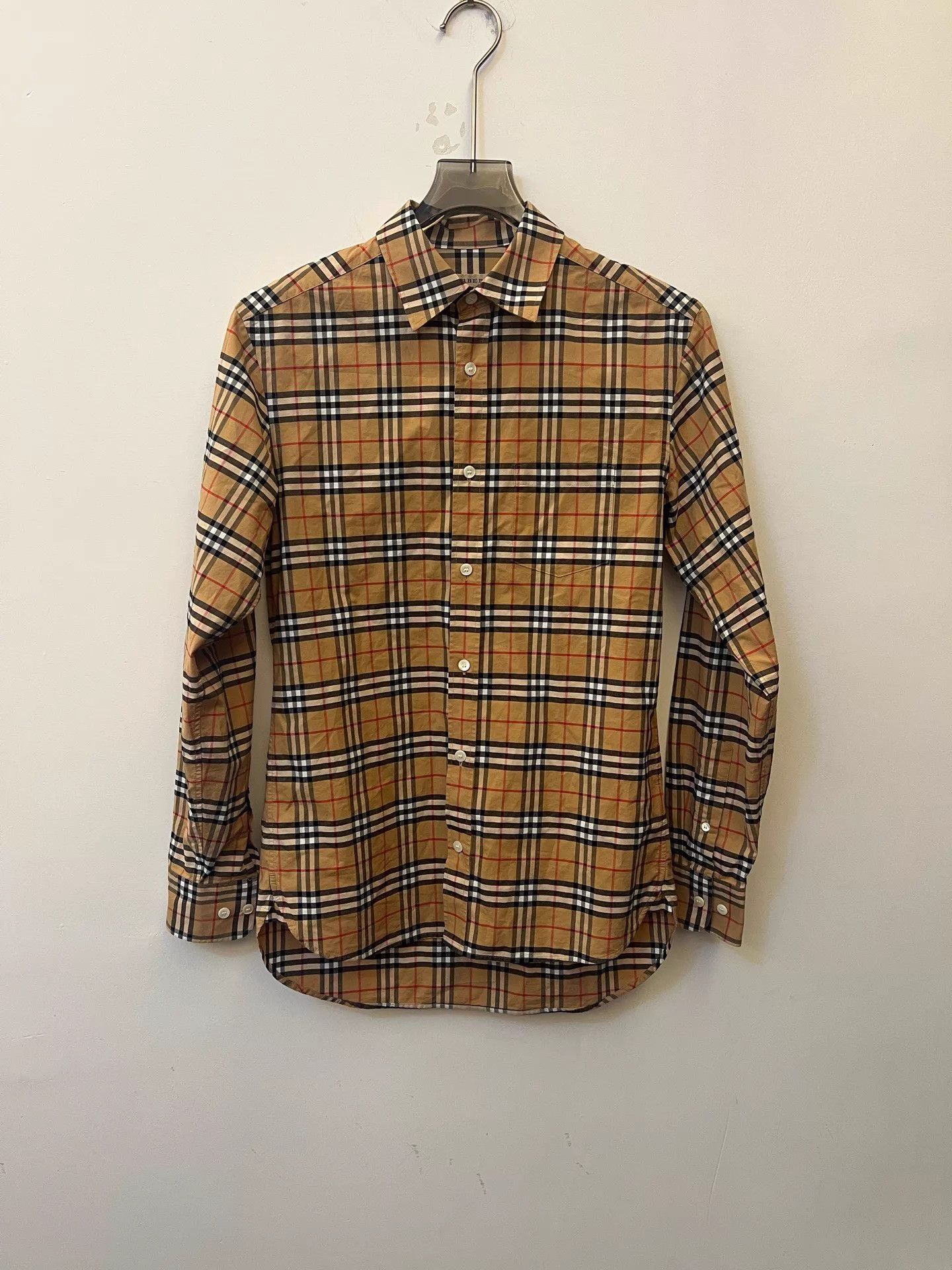 Burberry Burberry Classic Check LS Shirt XS Almost New Size US XS / EU 42 / 0 - 1 Thumbnail