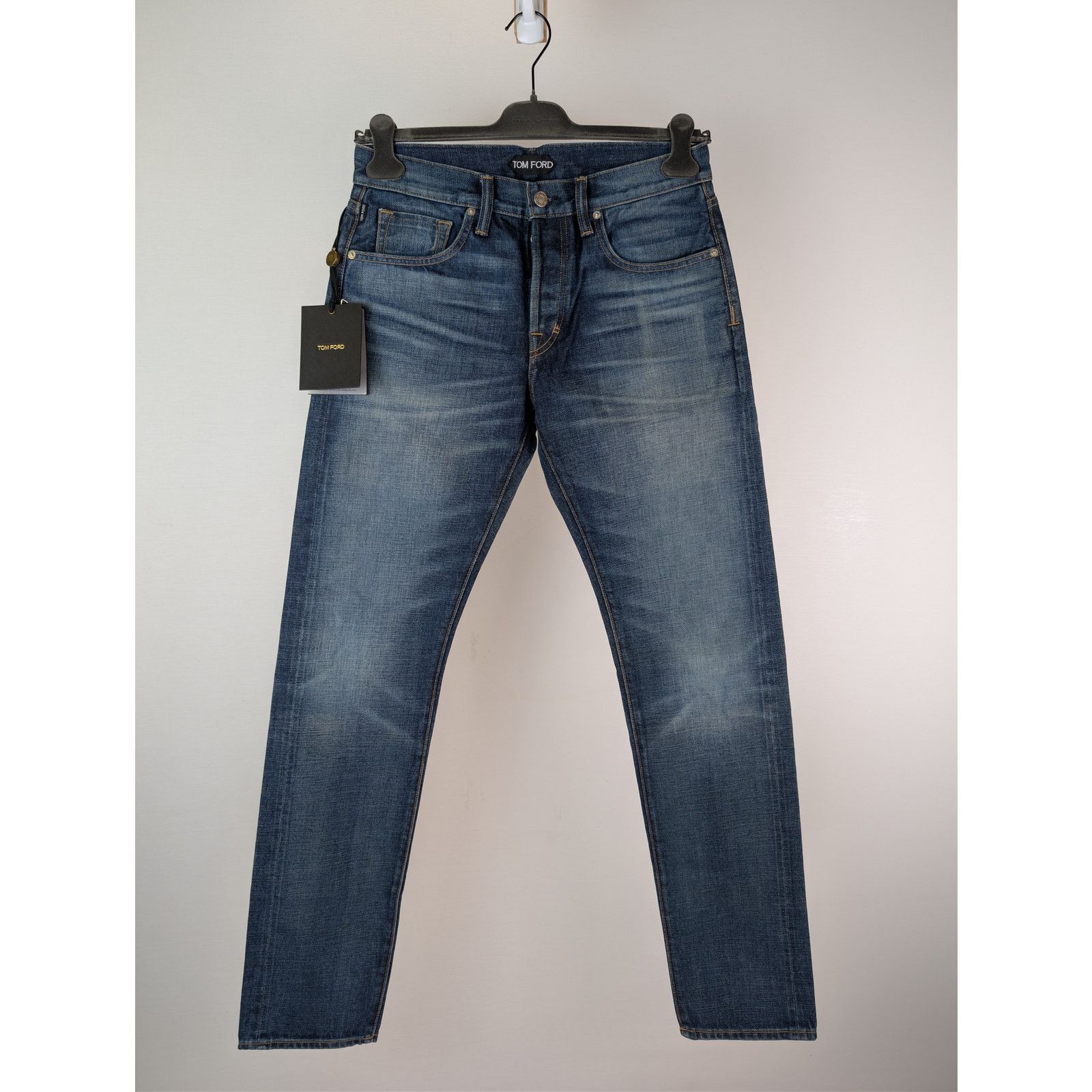 Tom Ford o1rshd1 Regular Denim Jeans in Blue Size US 29 - 8 Thumbnail