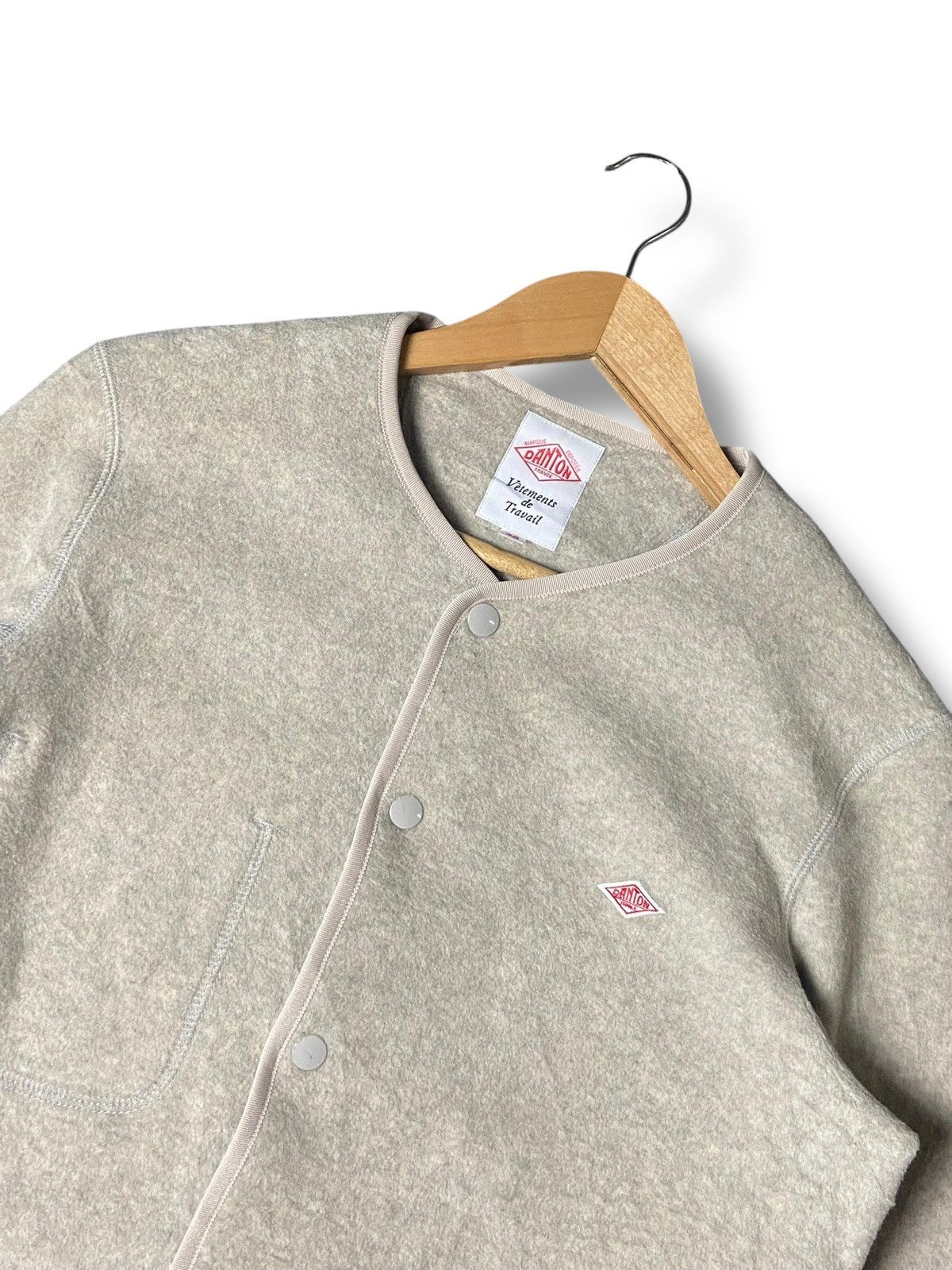 Danton Vintage Danton Fleece Buttoned Jacket (151) Size US XXS / EU 40 - 5 Thumbnail